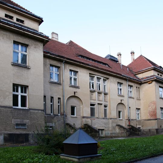 Building C4 - former kitchen, today therapy Hufelandstraße 15