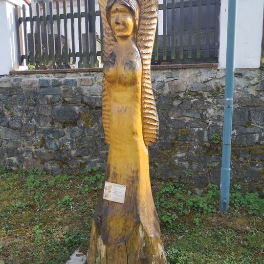 Statue Anděl in Týnec nad Sázavou