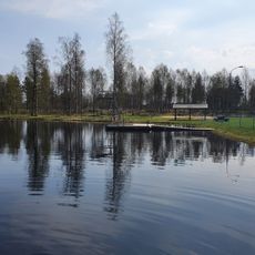Public beach Köttkullasjön