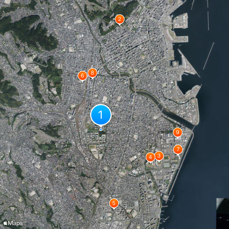 Kagoshima University Map