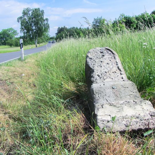 Royal Saxon milestone Großbardau