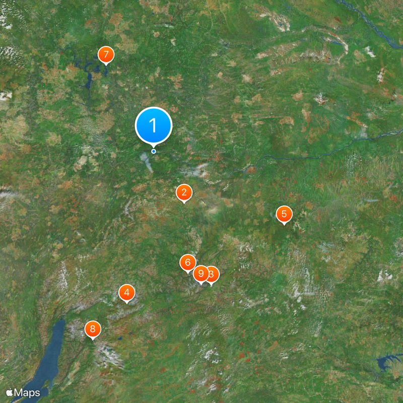 Lensk Map