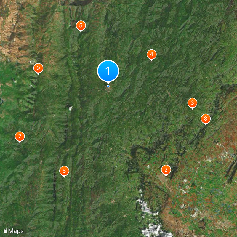 Villeta Map