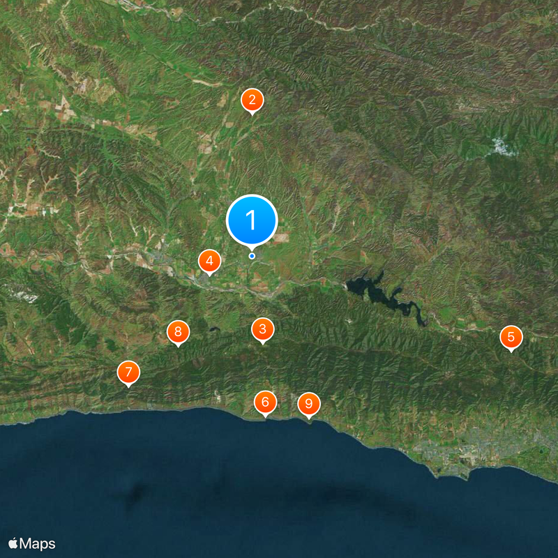 Santa Ynez Map