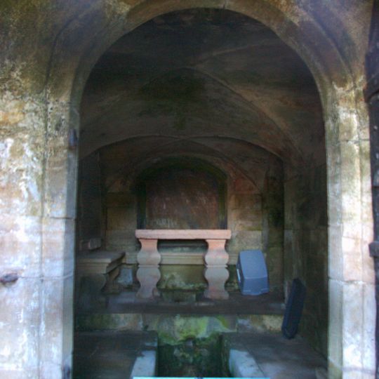 Brunnstube, anstelle eines älteren Brunnenhauses von 1549/50