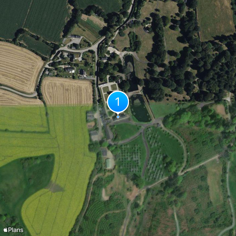 Manoir de la Haye Carte