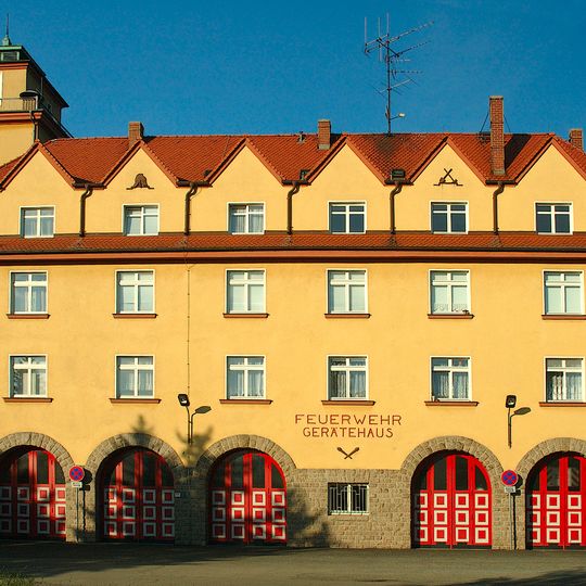 Fire station Sankt-Florian-Straße 1, Werdau