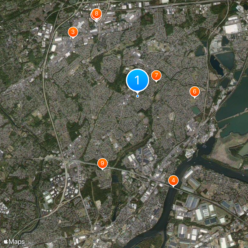Levittown Map