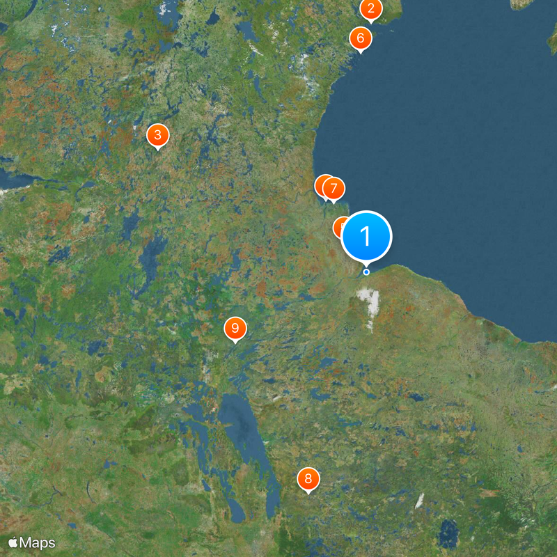 York Factory Map