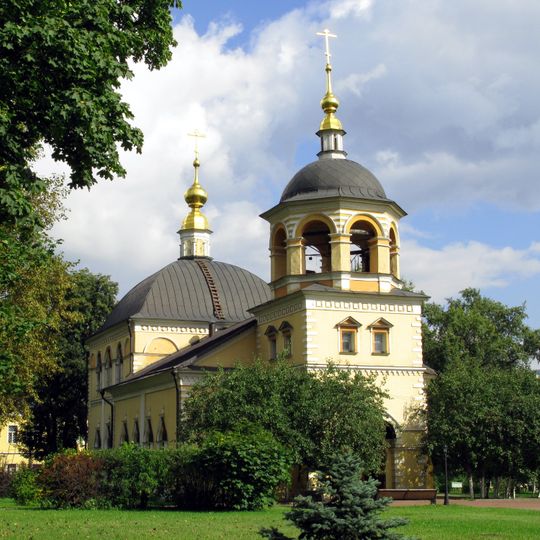 Church of the Exaltation of the Holy Cross in Preobrazhenskoye Cemetery