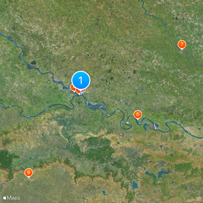 Allahabad Pillar Mapa