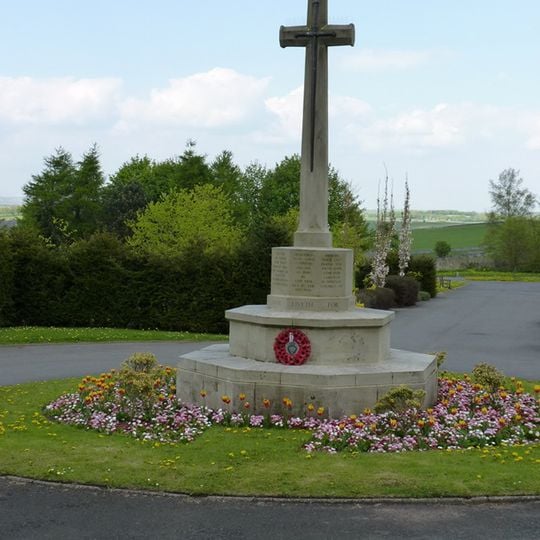 Buxton Cemetery Cross of Sacrifice, Derbyshire
