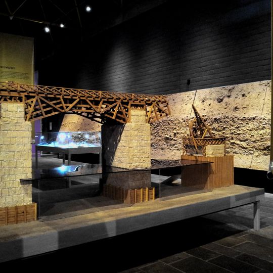 Roman bridge in Maastricht