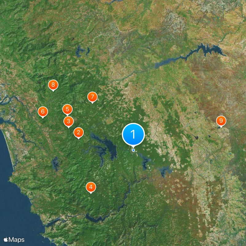 Dandeli Map