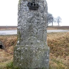 Kgl.-sächs. Postmeilenstein Thoßfell