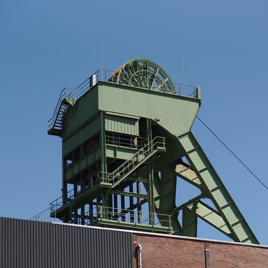 Fördergerüst Schacht IV