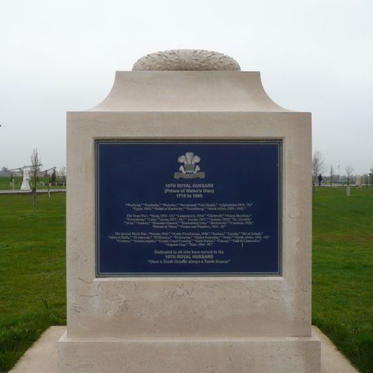 National Memorial Arboretum, 10th Hussars Memorial