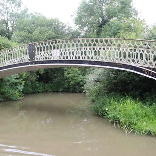 Oxford Canal, Morgans Bridge At Sp 442 799