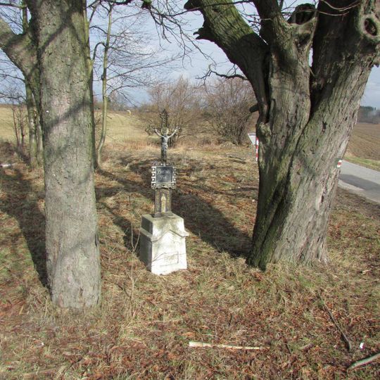 Kříž na severním okraji Humpolce u cesty do Brunky