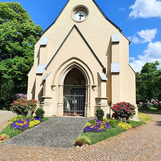 Individual monuments of cemetery Schönefeld