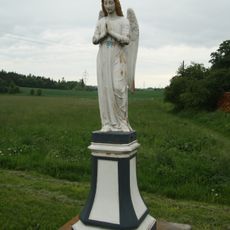 Socha anděla v Lukově