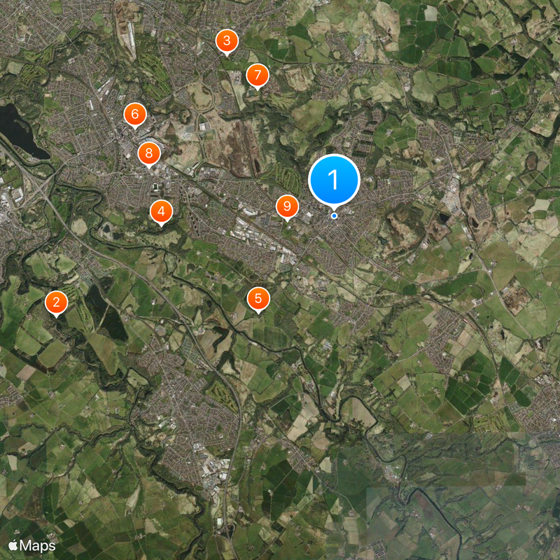Wishaw Map