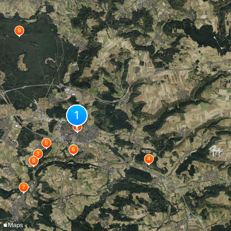 Altdorf bei Nürnberg Map