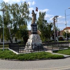 Pomník padlým v I. a II. sv. v. , mreža ohradná