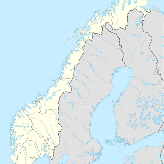 Tingvold stone ship in Steinkjer