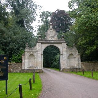 Holdenby House, Carriage Arch Approximately 130 Metres North East