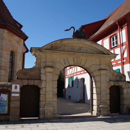 Friedhofsmauer Kirchstraße 14