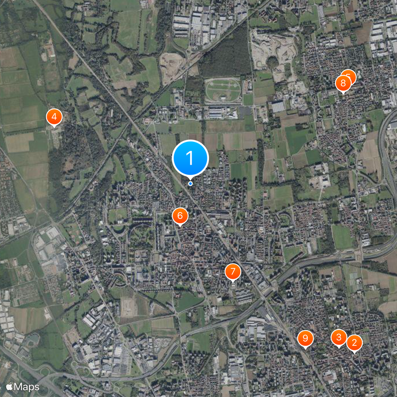 Bollate Map