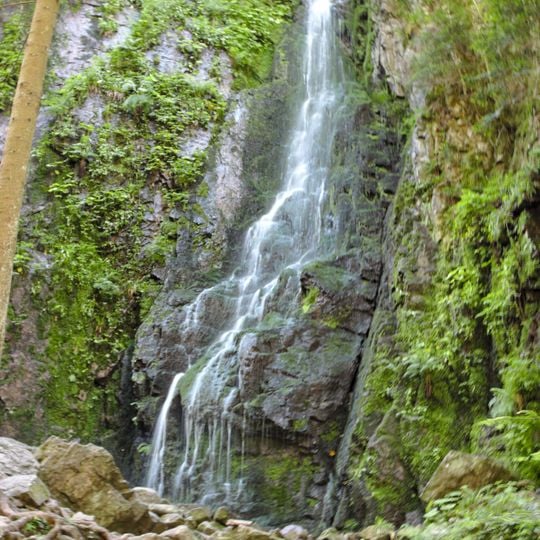 Burgbach Waterfall