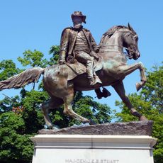 General J E B Stuart Statue