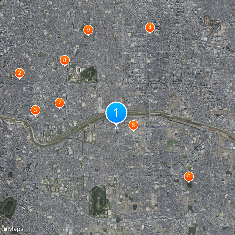 Hannan University Map