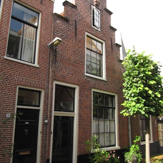 Pand met trapgeveltje