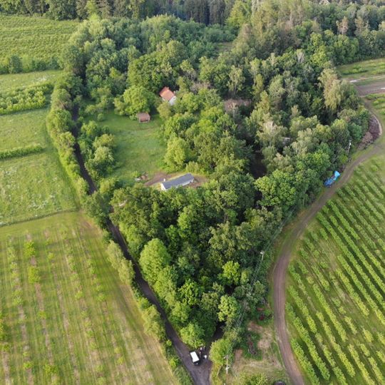 Ostroměř elevated fortified hillfort