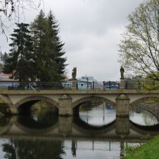 Most silnice I/11 přes Tichou Orlicí v Jablonném nad Orlicí