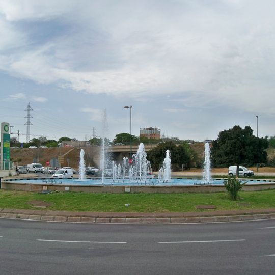 Fuente de la Rosa de los Vientos