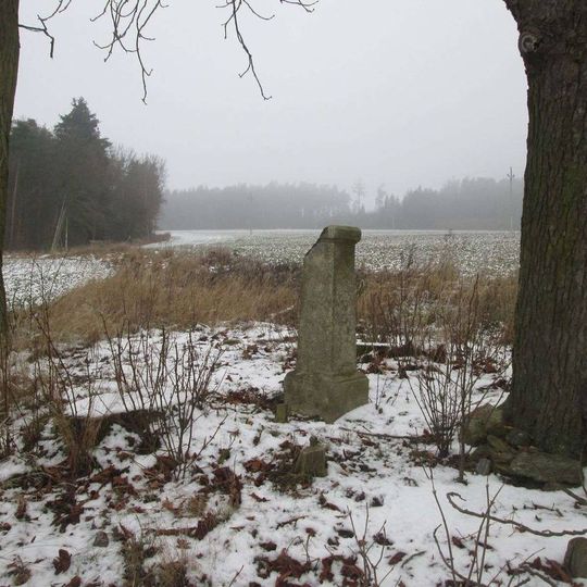 Kříž severozápadně od Jivjan