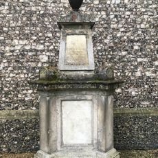 Wilson Monument Immediately North Of Chancel Of Church Of St Mary