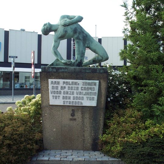 Monument voor Poolse militairen