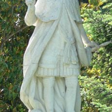 Statue of Alfonso VI of Castile of Spain in Sabatini Gardens