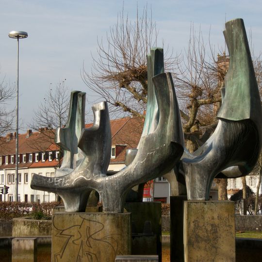 Brunnen am Nanteser Platz