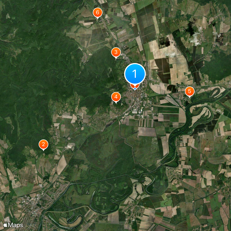 Sátoraljaújhely Map