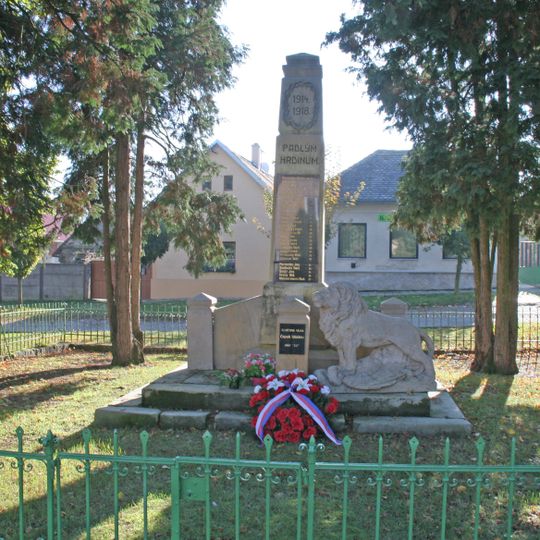 Pomník padlým v Bílém Podolí