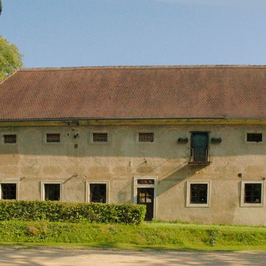 Meierhof, ehem. Gärtnerei im Süden des Schlosses Greillenstein