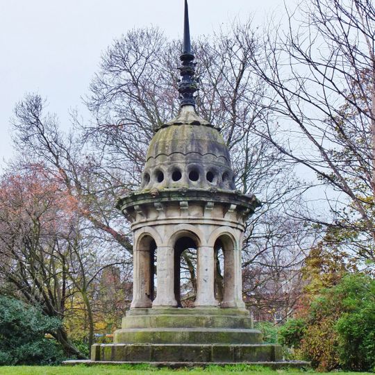 Cupola From Old Town Hall On West Side Of Park