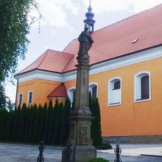 Sloup se sochou Panny Marie