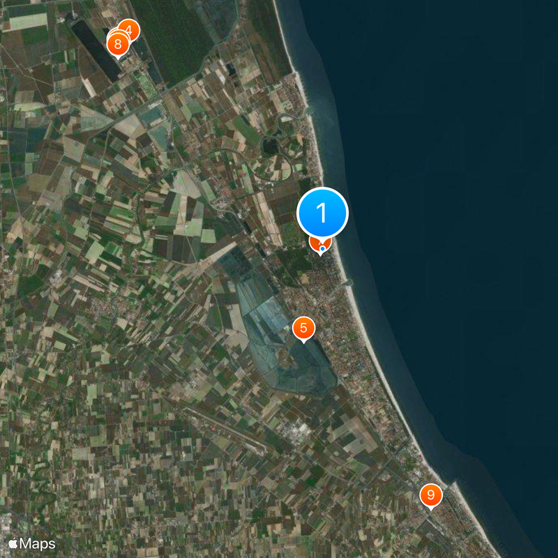 Milano Marittima Map